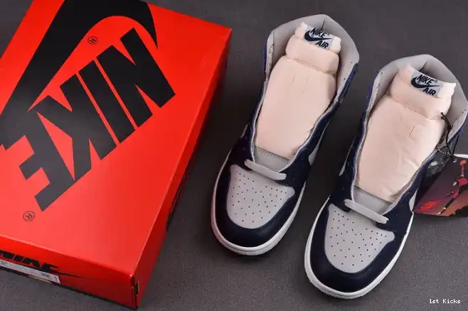 1st Kicks Shoes Jordan 1 BQ4422-400 Georgetown High Air 85 0614